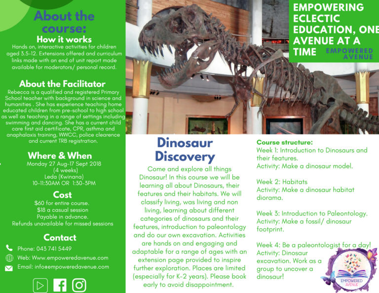 Dinosaurs Course Brochure (6)